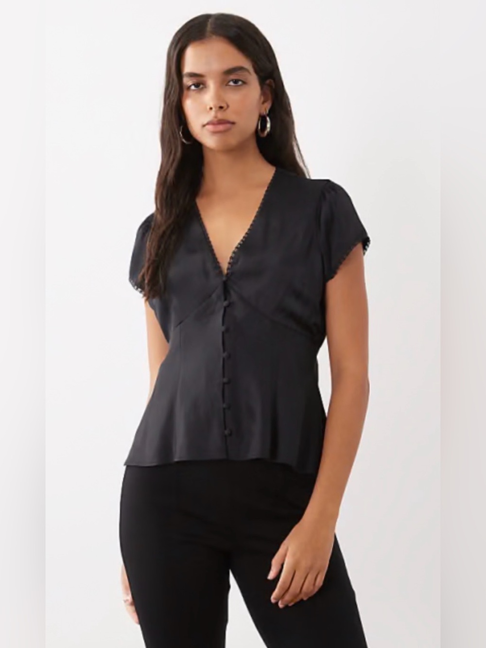 Abercrombie Satin Top